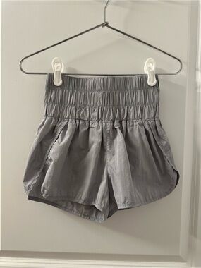 Free People Movement The Way Home Shorts | Light  Grey | XS
